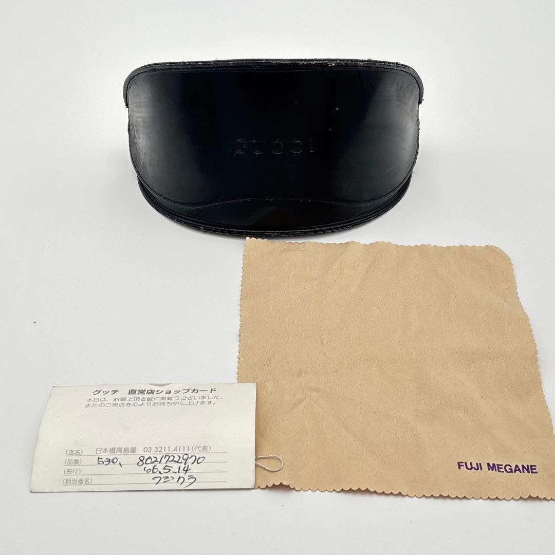 小物 GUCCI Pink Shield Sunglasses w/ Case