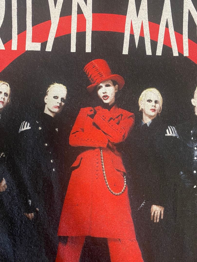 2003 Marilyn Manson Tシャツ L きゃりー着