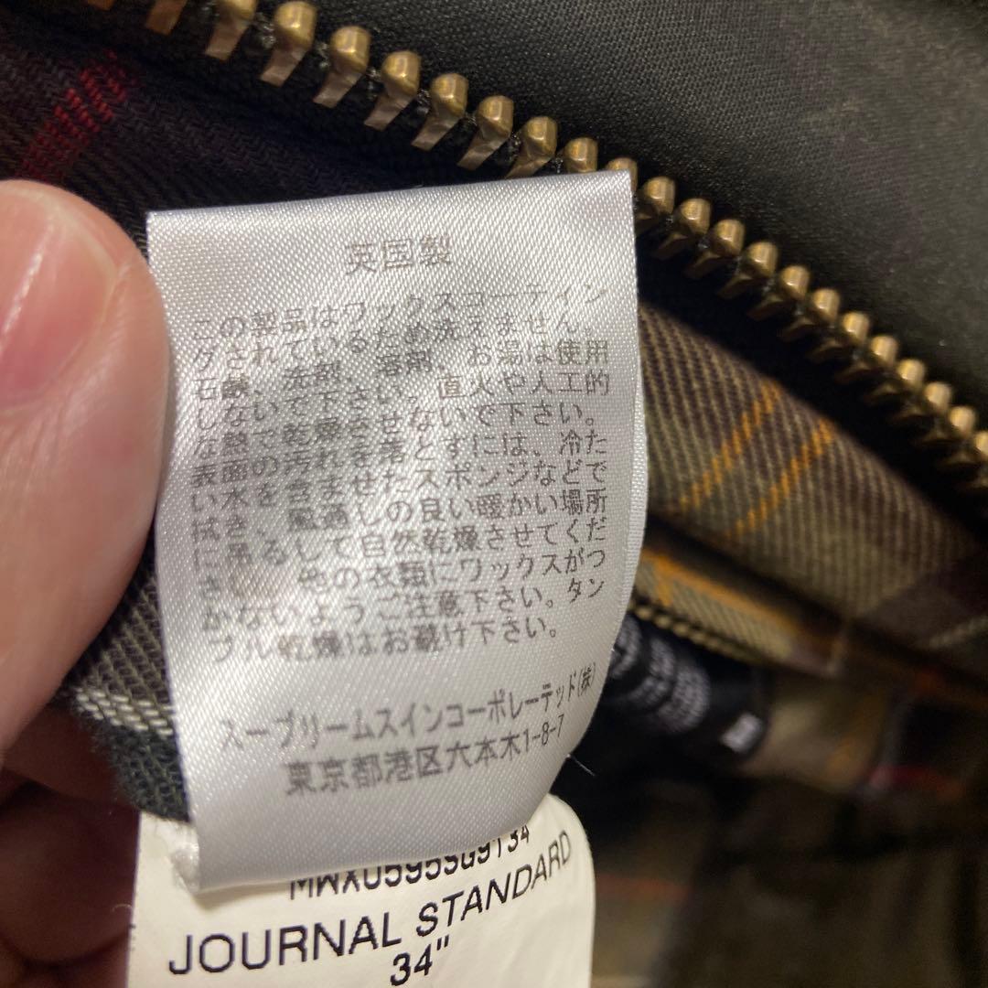 な*し様 Barbour Bedale SL 34【純正オプション付】