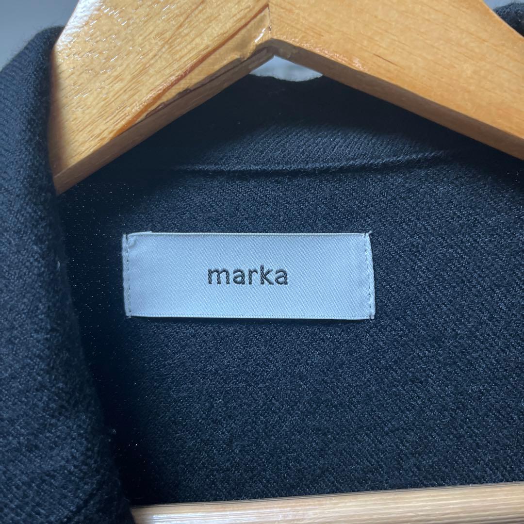 こ*た様 marka ウールソフトサージ ダブルブレスト シャツジャケット