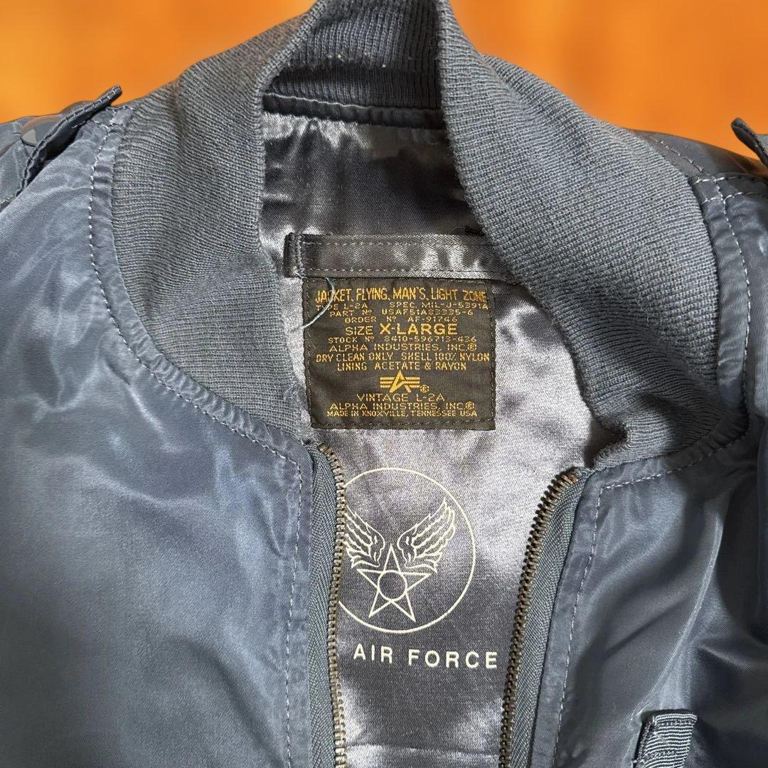 アルファ L-2a 90年代復刻 USA製　XL