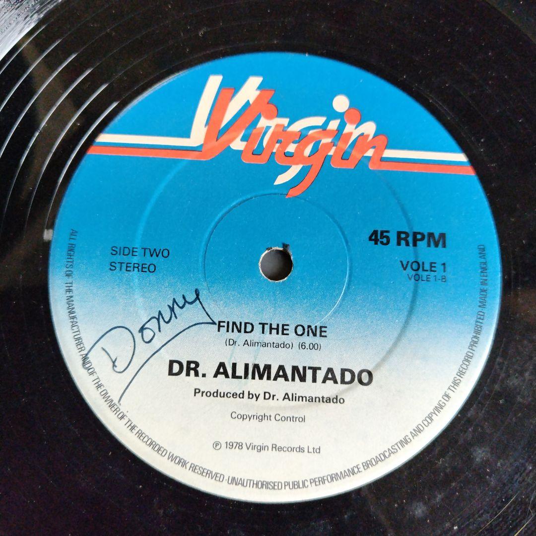 UKオリジナル盤Dr. Alimantado Slavery Let I Go