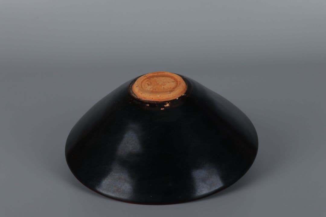 宋吉州窯手彫り絵画虎柄笠椀  景徳鎮 陶磁器 装飾品 現代工芸品 美術品 置物
