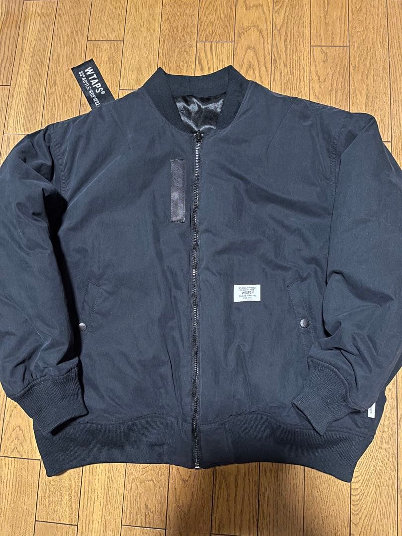 WTAPS MA-1リバーシブルジャケット 黒　X03
