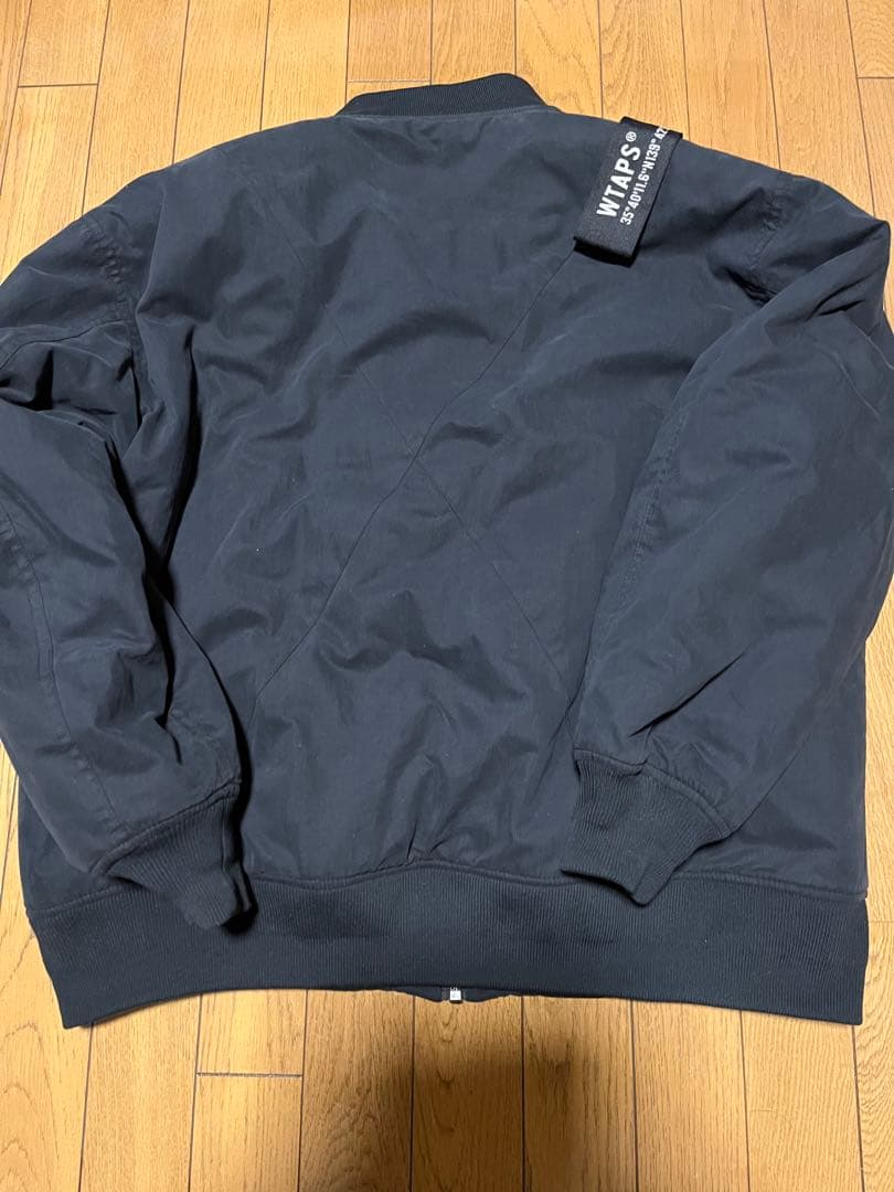 WTAPS MA-1リバーシブルジャケット 黒　X03