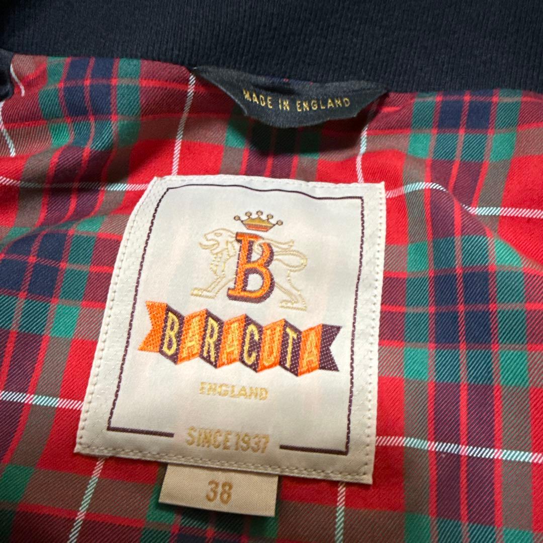 バラクータ　BARACUTA G9 レギュラーフィット DARKNAVY 38