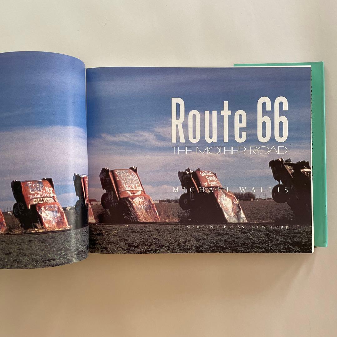 洋書 ROUTE66 THE MATHER ROAD MICHAEL WALLIS