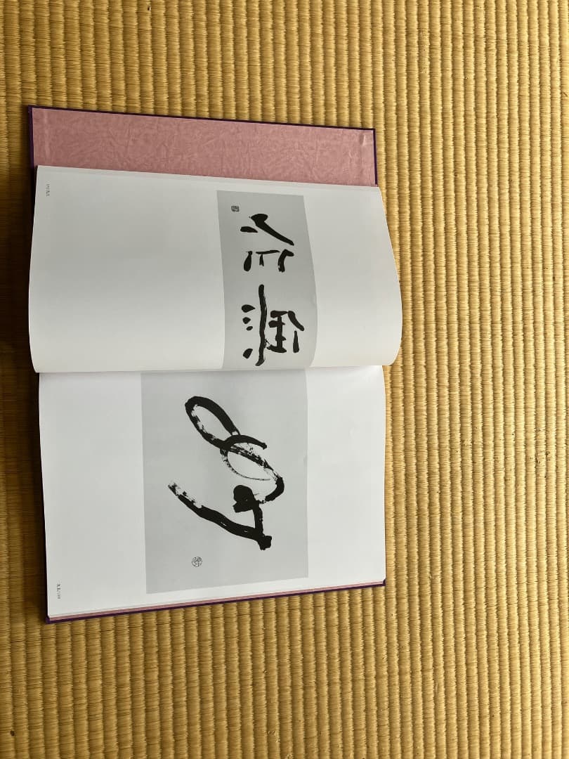 書道作品集 紫 ハードカバー