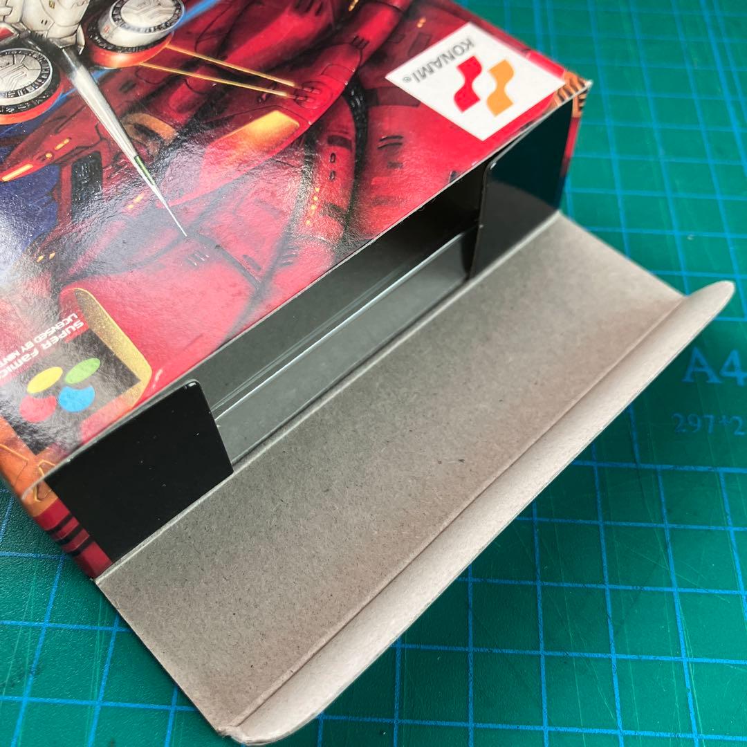【空箱のみ】 AXELAY アクスレイ スーファミ