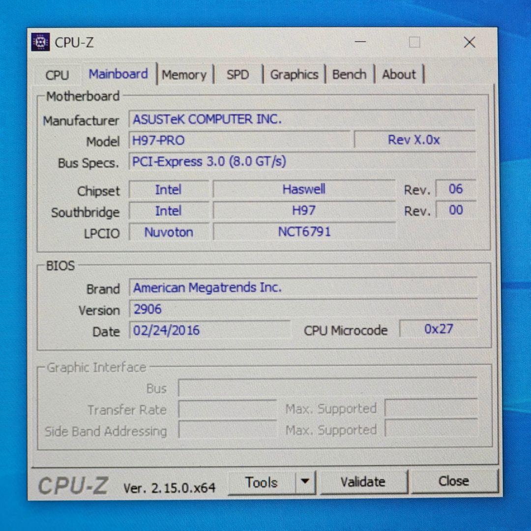 H97-PRO と i7-4790 のセット