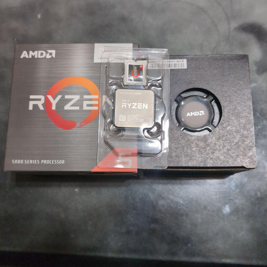 AMD Ryzen5 5600G CPUクーラー未使用