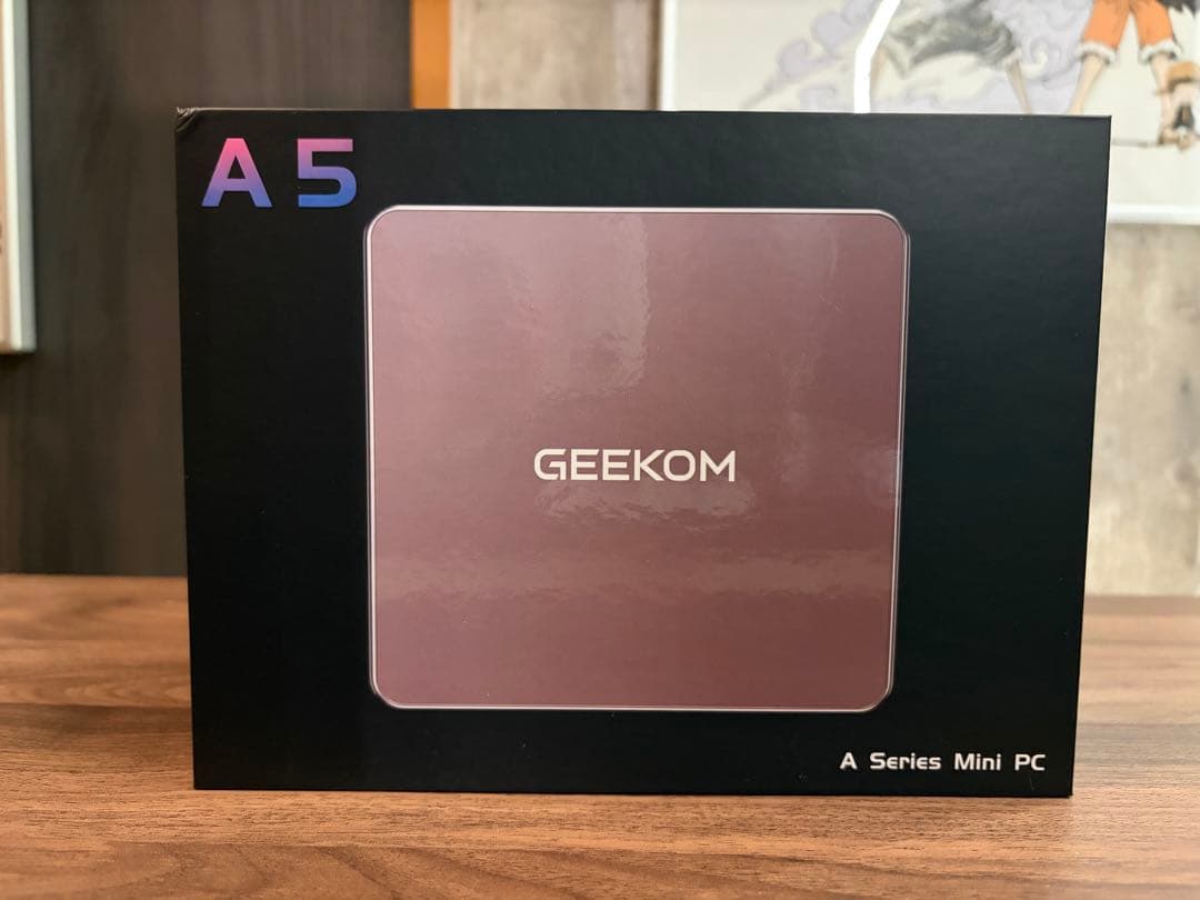GEEKOM A5 ミニpc AMD Ryzen 7 5825U
