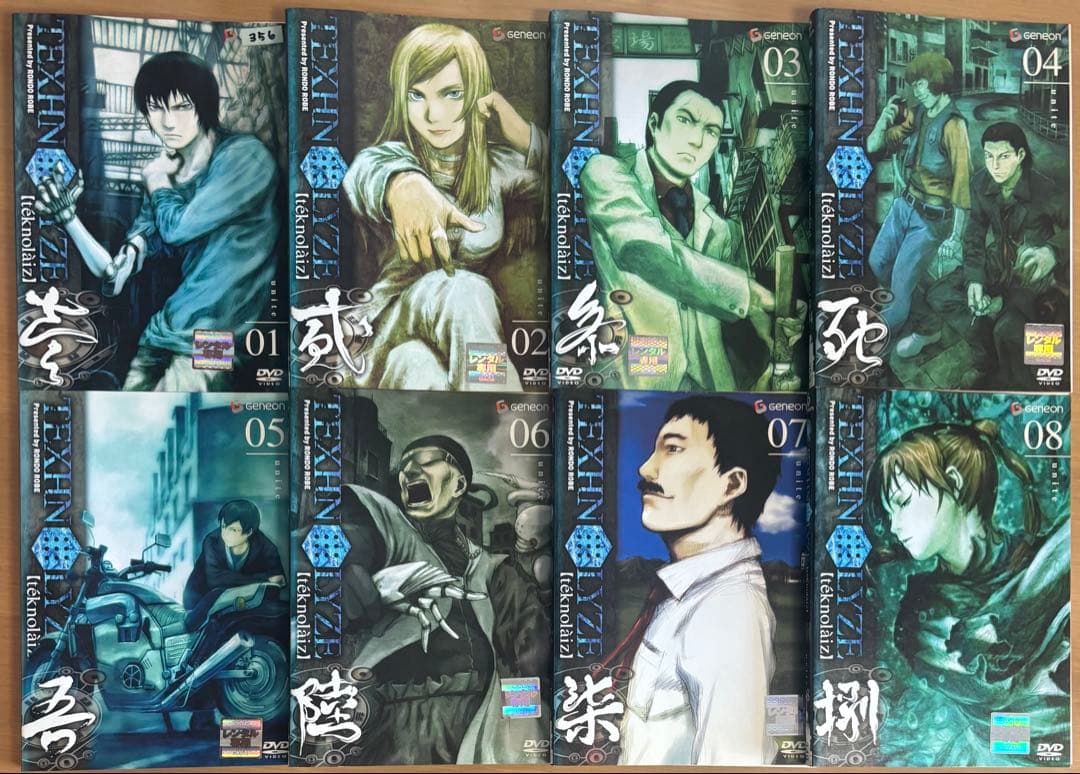 TEXHNOLYZE テクノライズDVD 全巻セット(1〜8巻)