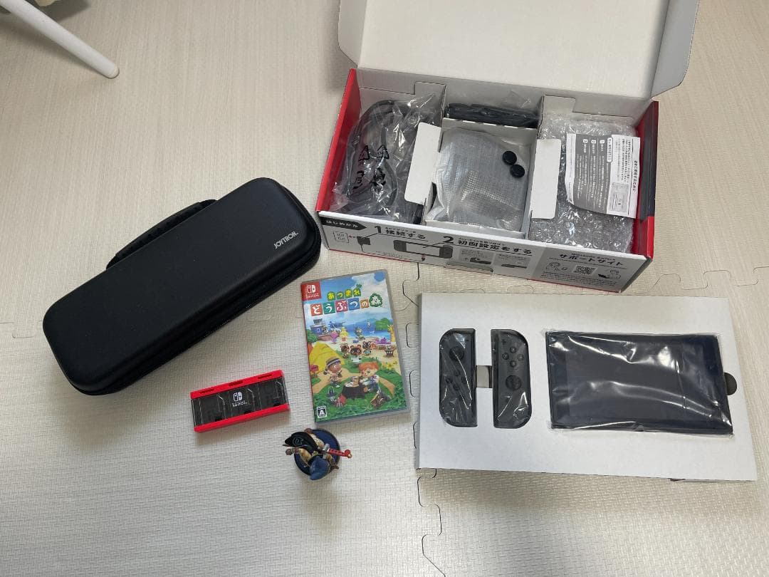 Switch 本体 バッテリー強化版 あつ森付 美品