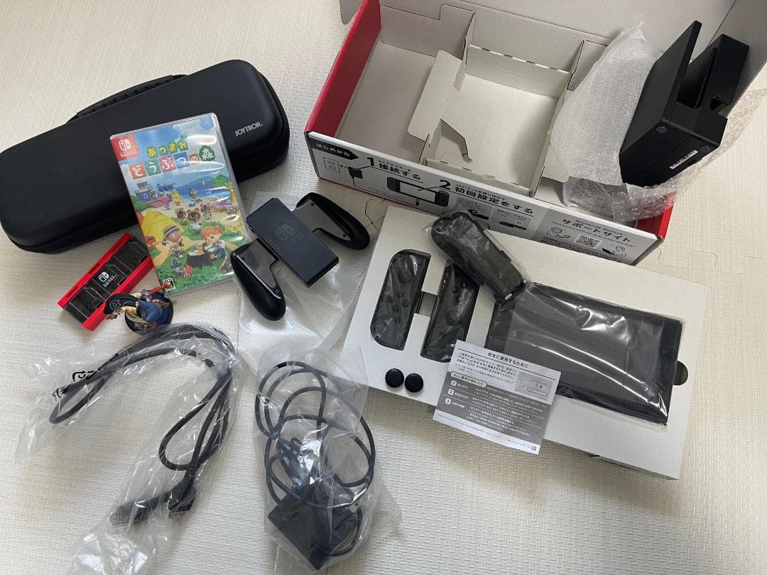 Switch 本体 バッテリー強化版 あつ森付 美品
