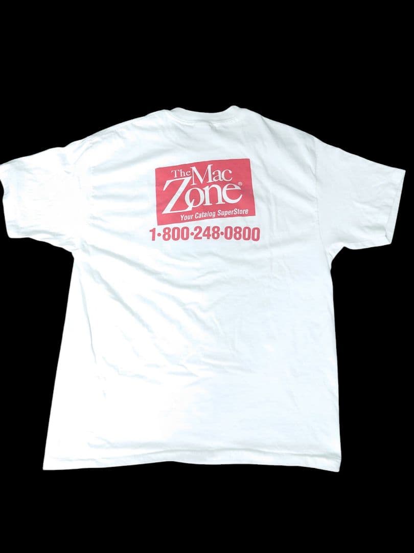 90s　Apple アップル　レインボー　ロゴ Tシャツ　XL　企業　iMac