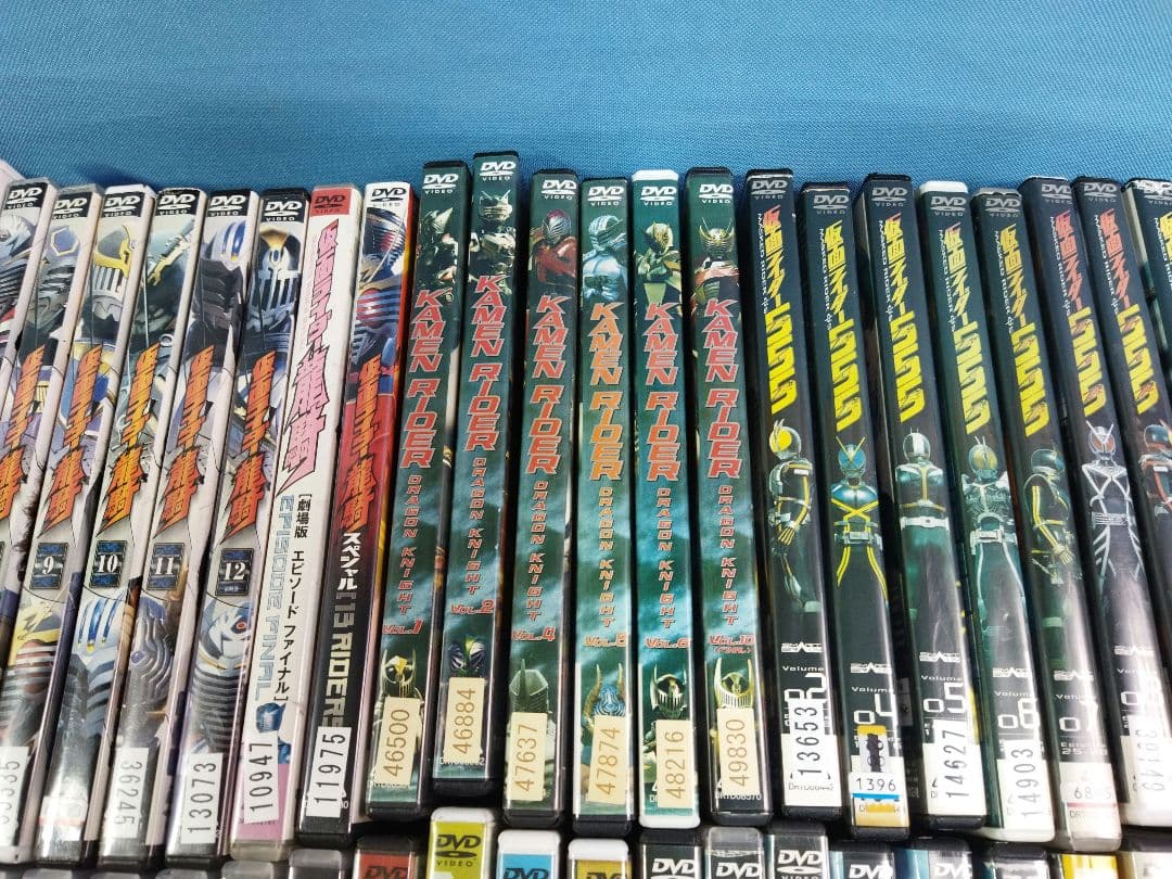 仮面ライダー　レンタルアップ　DVD　約82点　まとめ大量セット