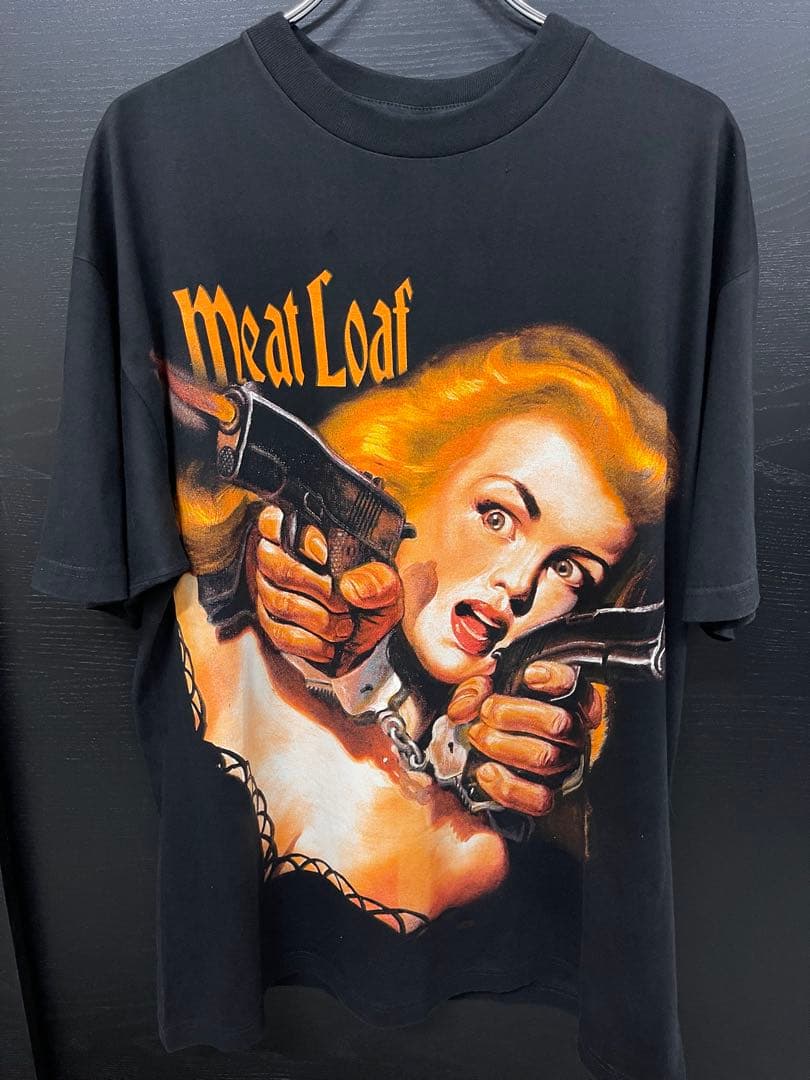 す*人様 90s Meat Loaf ツアーTシャツ／ユーロ製 XLサイズ 古着