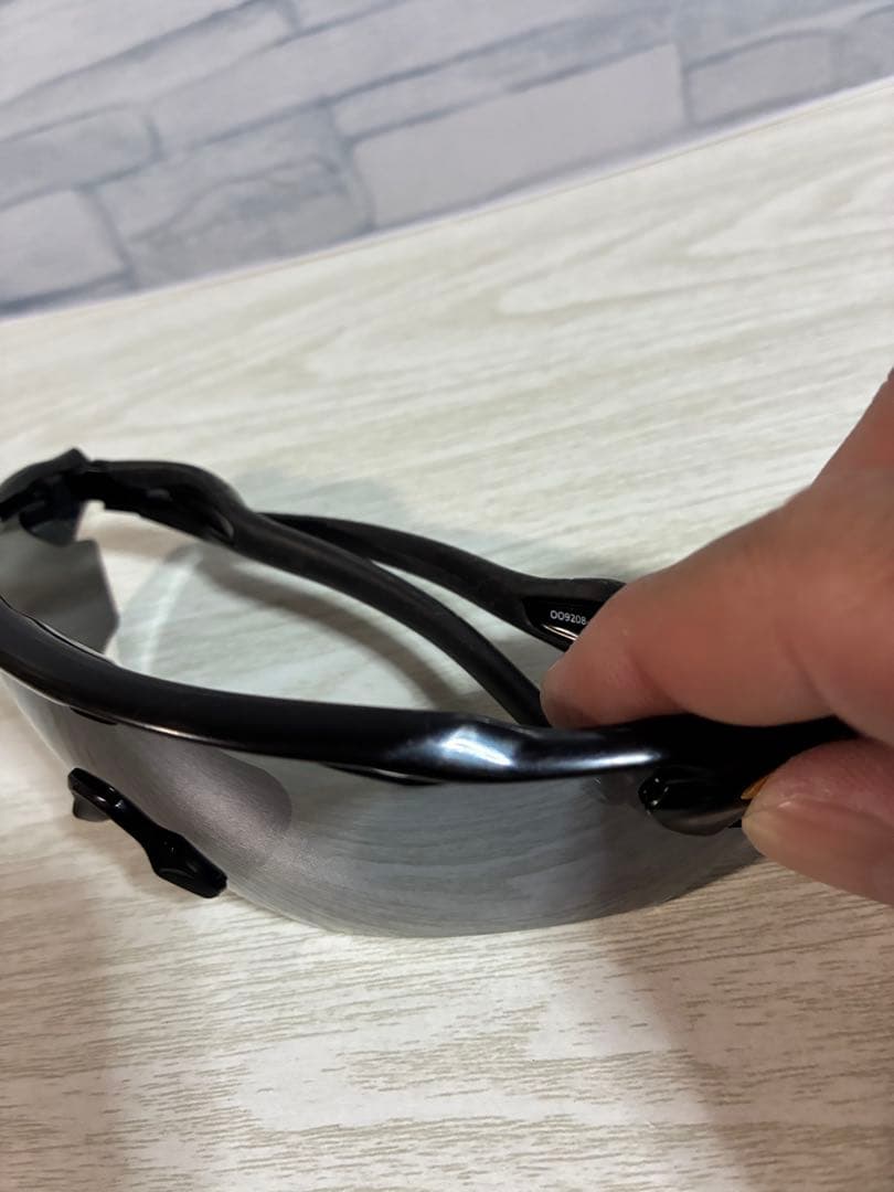 オークリー　レーダーEV パス　ブラック×ゴールド OAKLEY レンズ美品