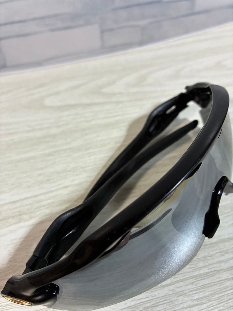 オークリー　レーダーEV パス　ブラック×ゴールド OAKLEY レンズ美品