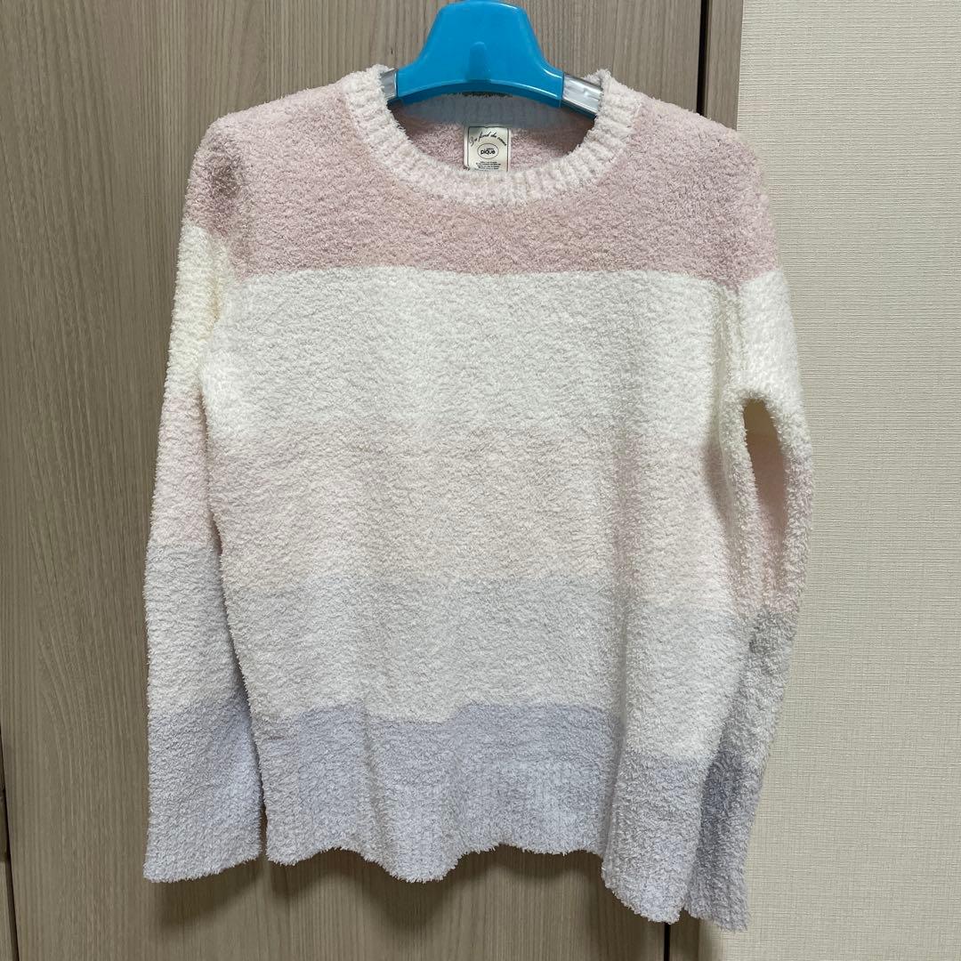 gelato pique ベビモコブロックボーダー 上下セット ジェラピケ