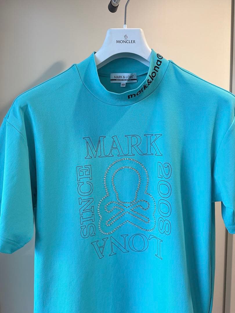 美品 ★ MARK&LONA モックネック シャツ マーク&ロナ 正規品