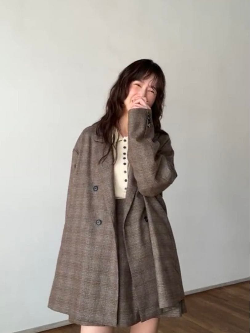 STYLEMIXER チェックテーラードジャケット