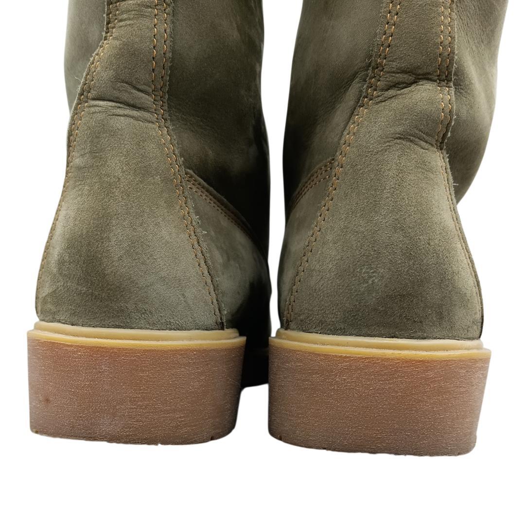 Timberland ティンバーランド ロングブーツ オリーブグリーン 24.5