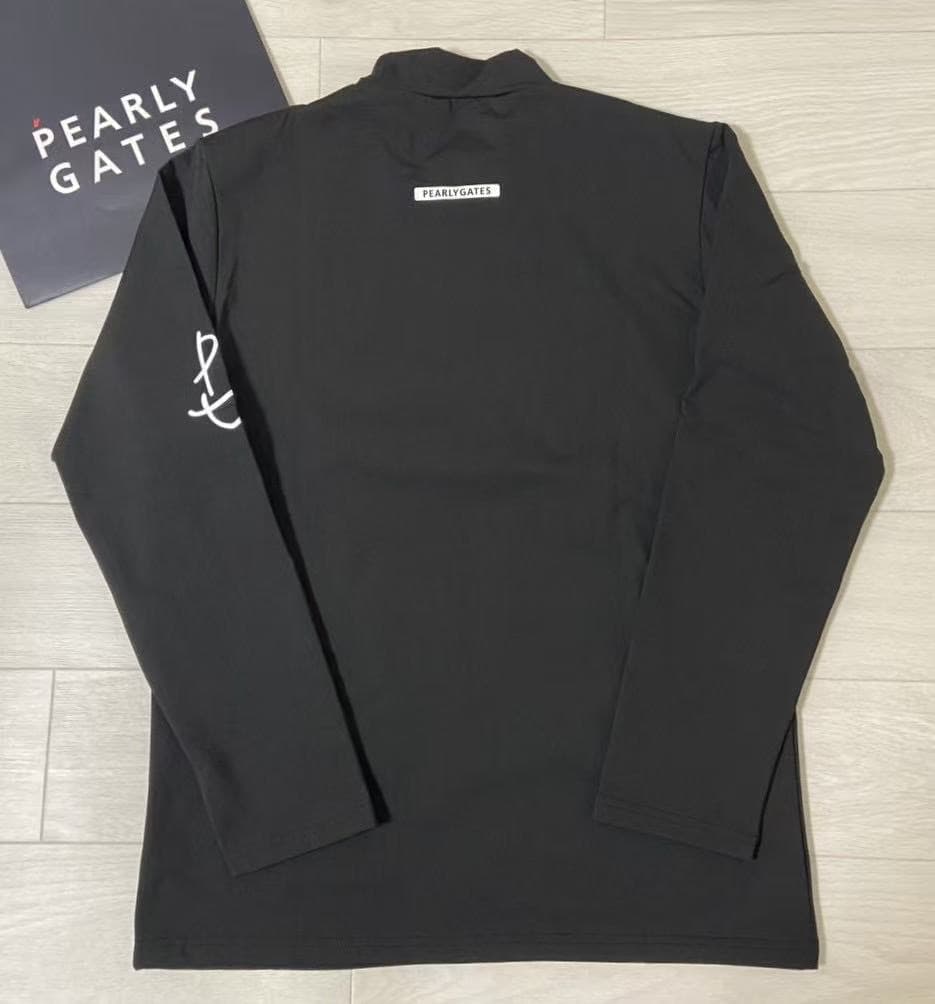 新品 新商品 日本正規品 パーリーゲイツ 吸水速乾 遮熱 裏起毛 黒 6 XL