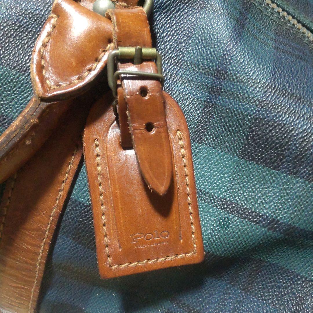 Polo Ralph Lauren ボストンバッグ 大容量 チェック柄