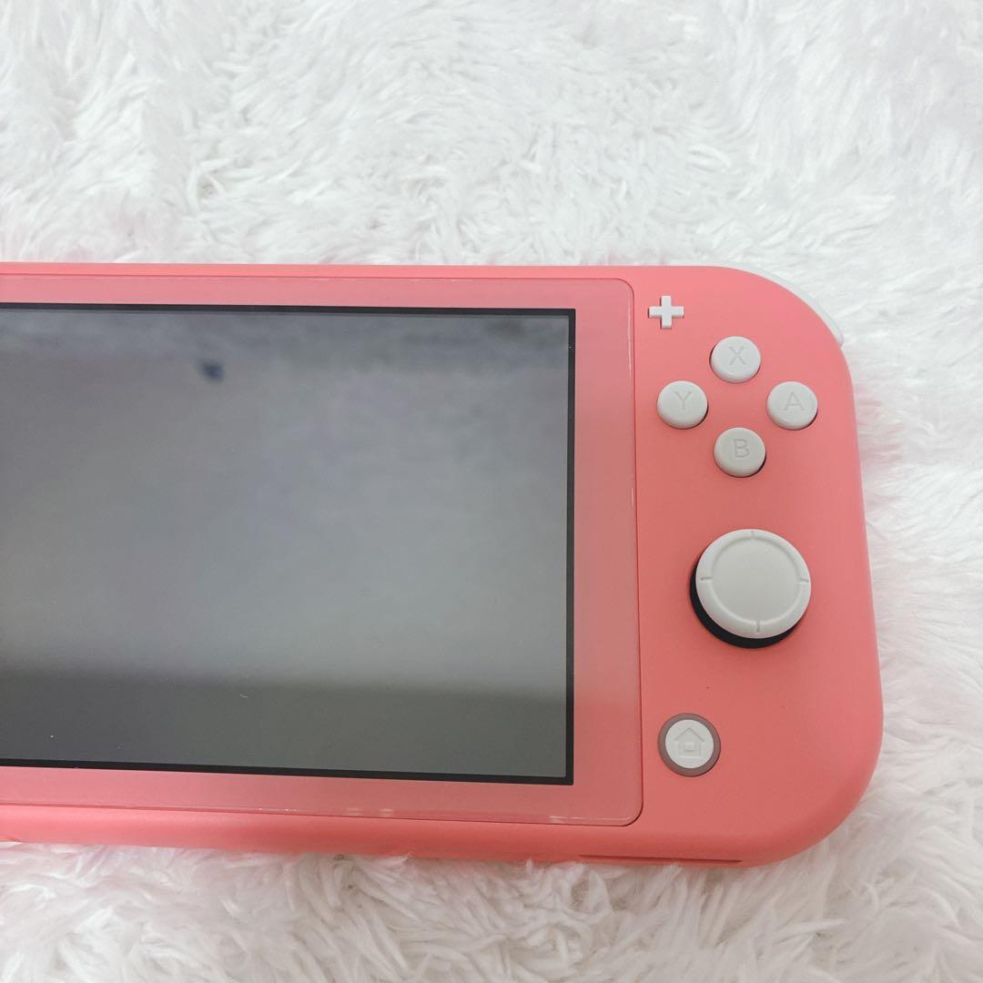 極美品　Nintendo Switch Lite コーラル 箱付 動作確認済