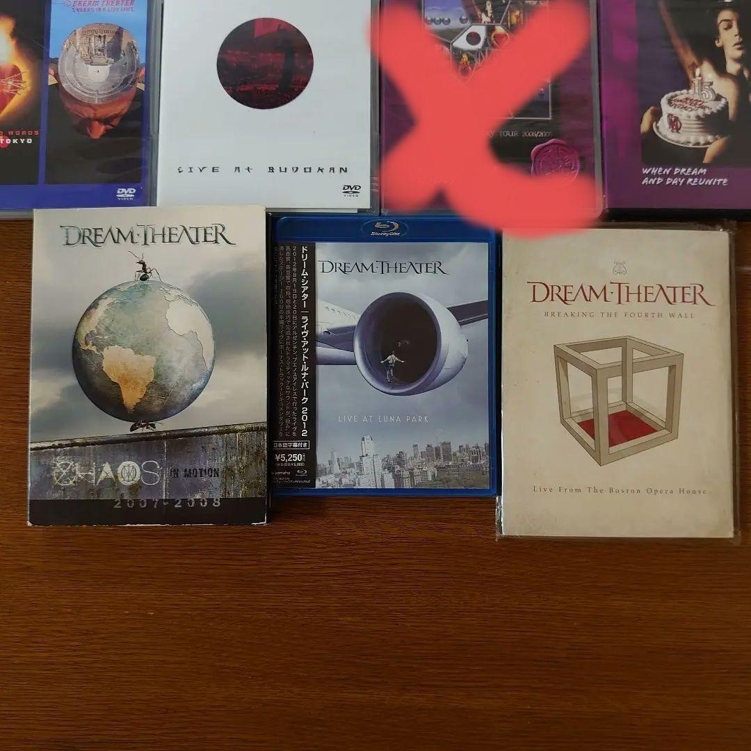 ドリーム・シアター Dream Theater CD DVDBlu-rayセット