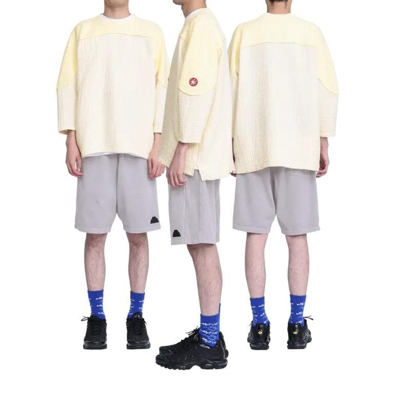 C.E Gauze FB Crew Neck（L）
