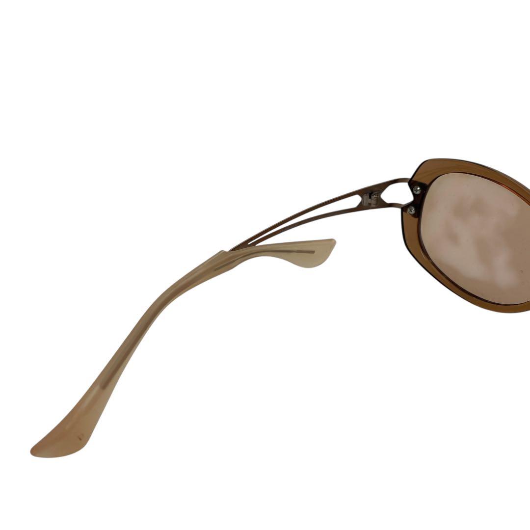 Choco Sun ちょこサン ブラウン オーバル型 サングラス