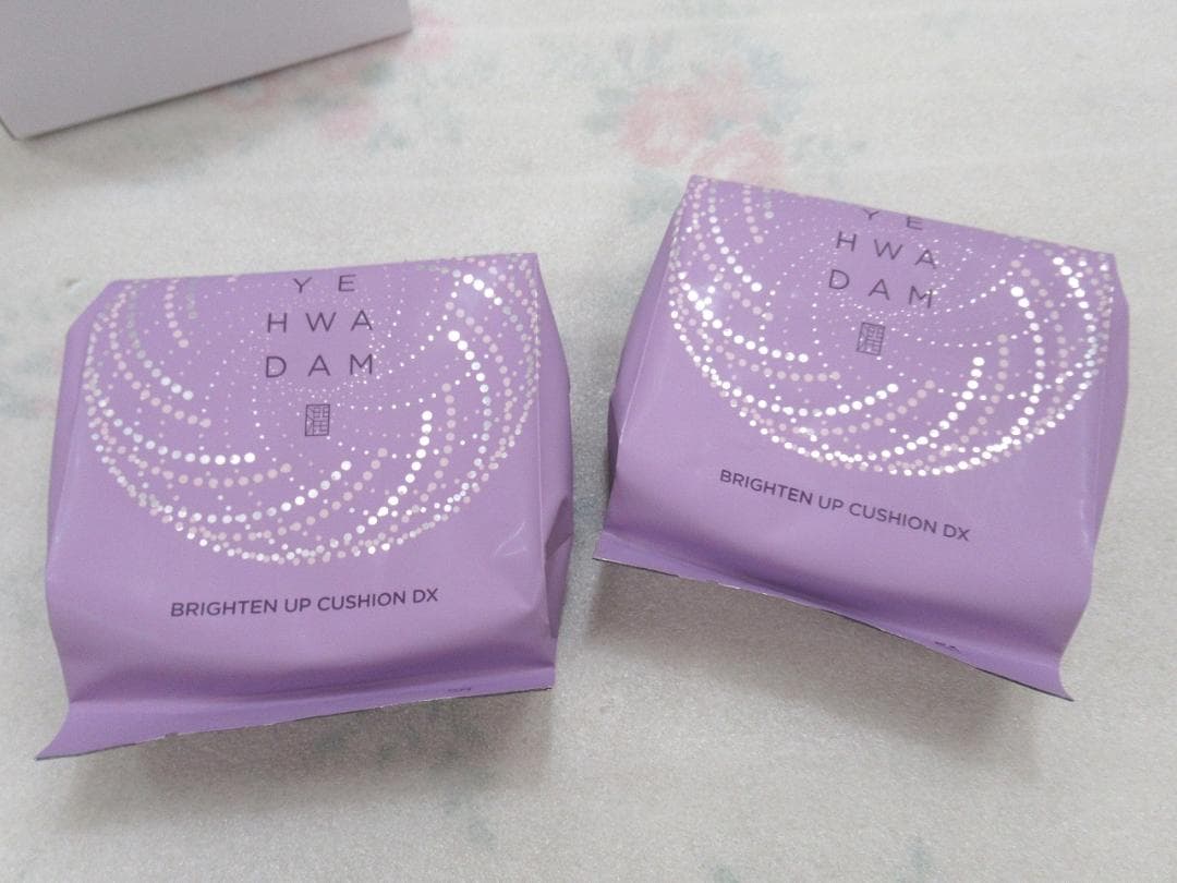 17ｇ×３☆ザフェイスショップ イェファダム ブライトアップクッションDX