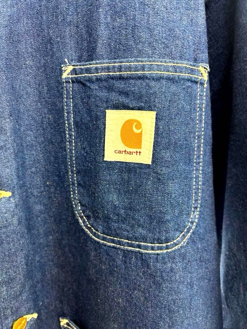 希少 80s 星タグ Carhartt カバーオール 野村訓市　100周年