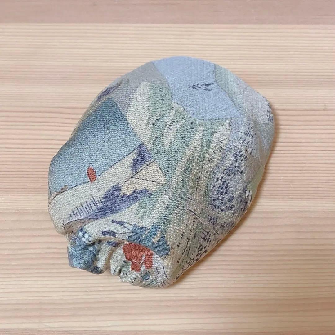 三味線の長袋・胴裏・天神袋セット　【細棹・中棹用】 01 東海道五十三次の風景