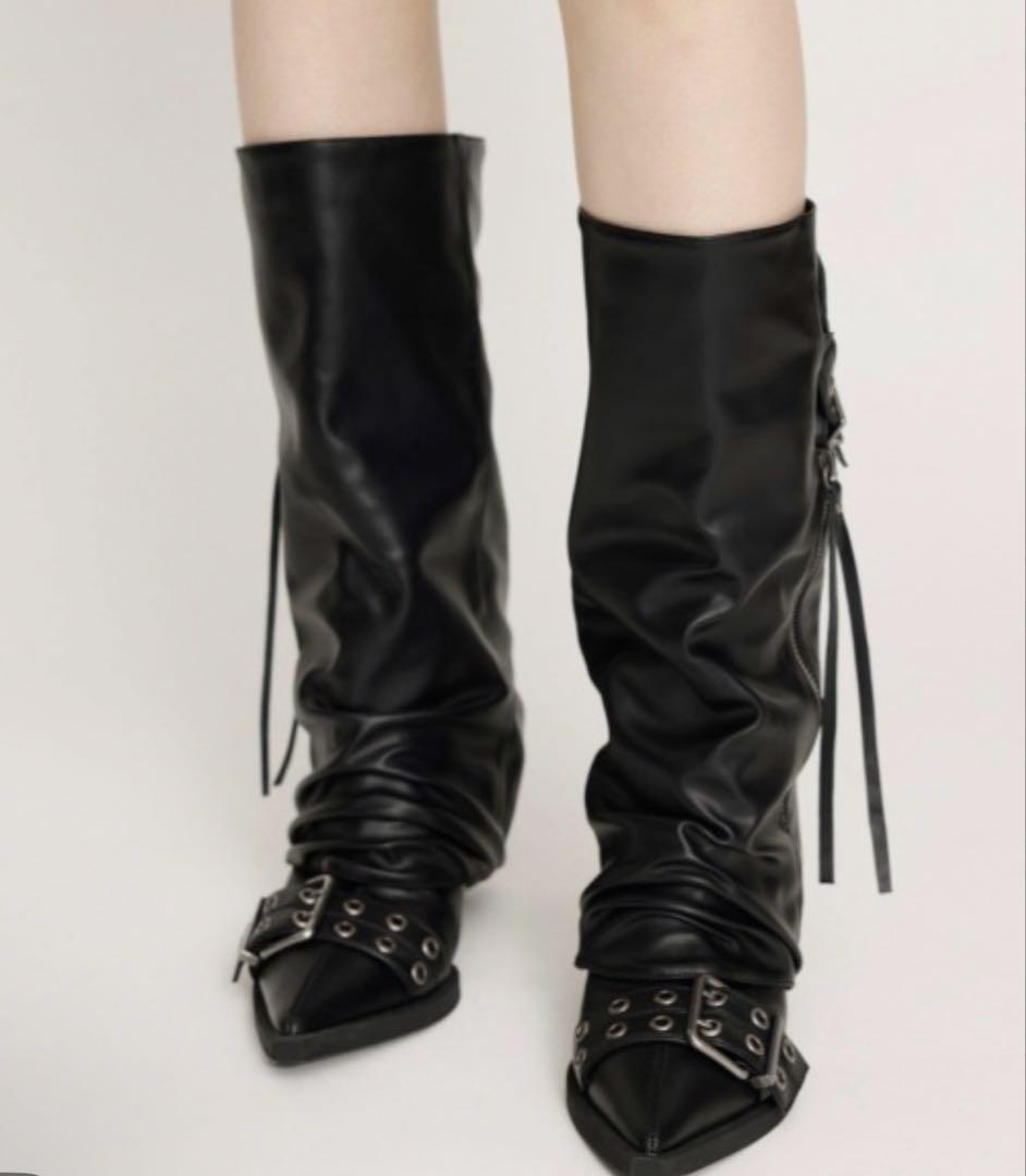 SLY BELTED 2WAY ブーツ　23.5 試着のみ