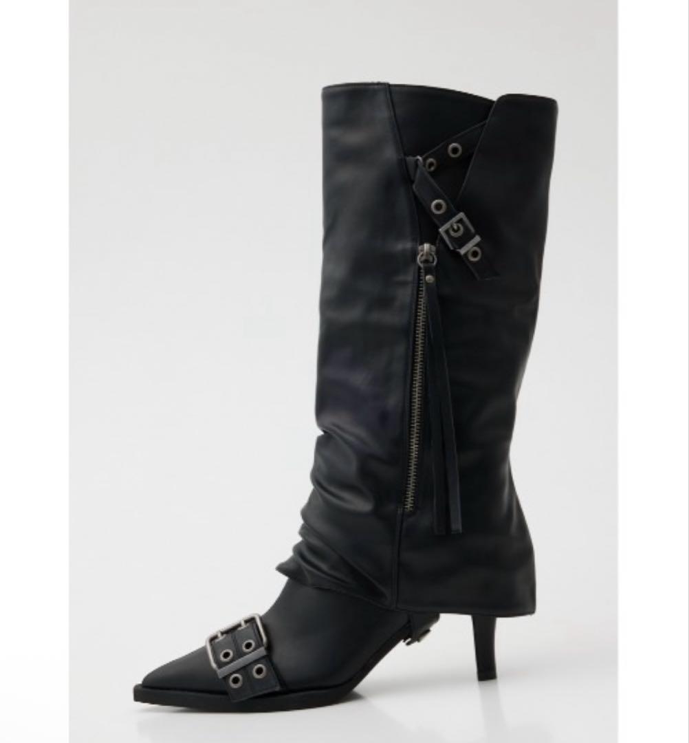 SLY BELTED 2WAY ブーツ　23.5 試着のみ