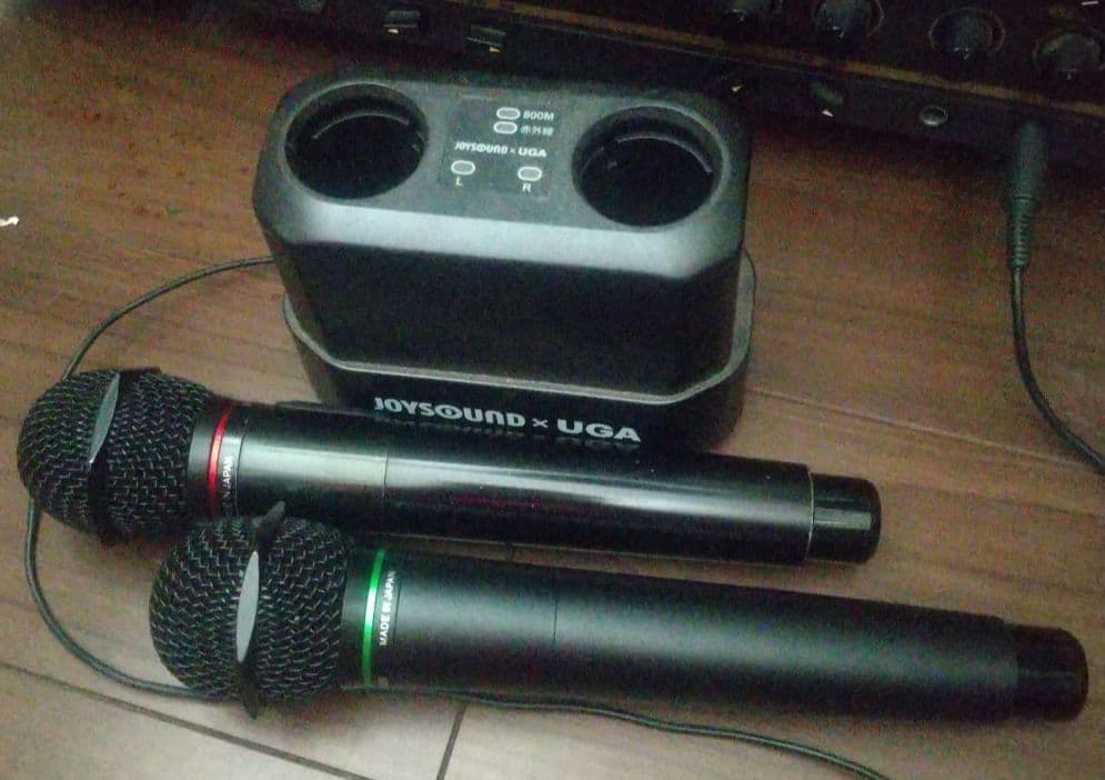 ※ジョイサウンド×UGA/WM−620(マイク2本)+充電器