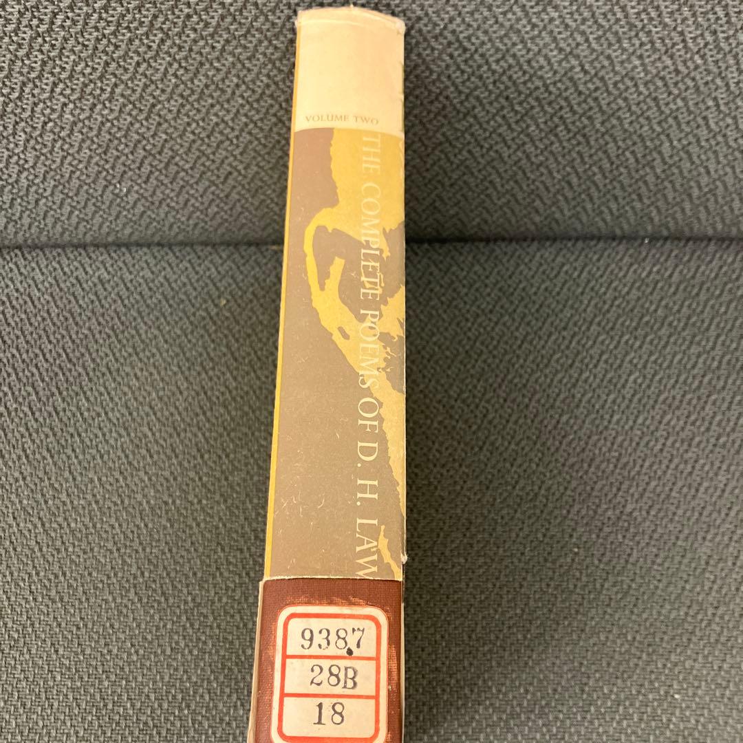 洋書 THE COMPLETE POEMS OF D. H. LAWRENCE