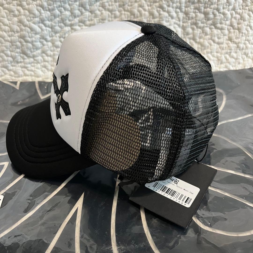 帽子 SUPPLIER Cross Leather Patch Mesh Cap