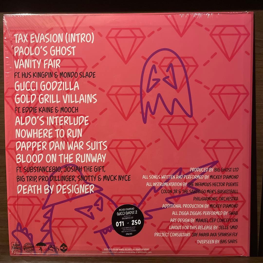 mickey diamond big ghost ltd レコード gucci