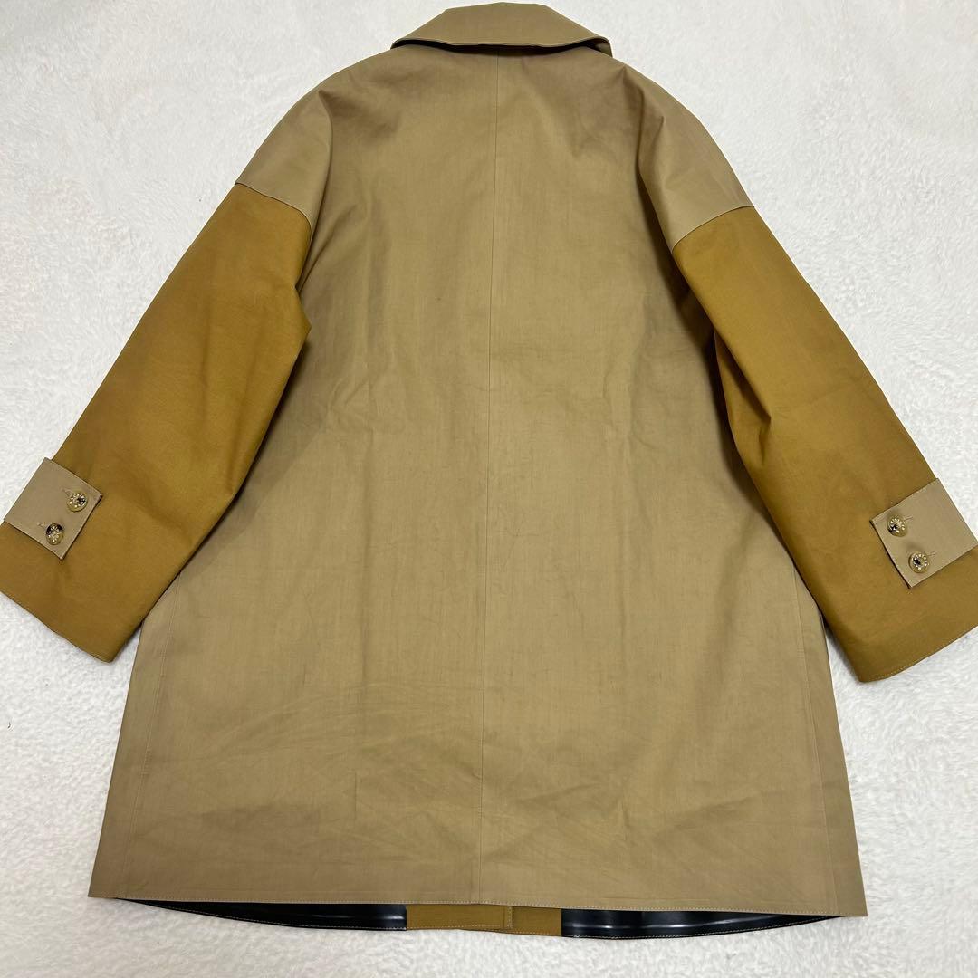 現行品 マッキントッシュ DAVIOT ゴム引き ステンカラーコート L