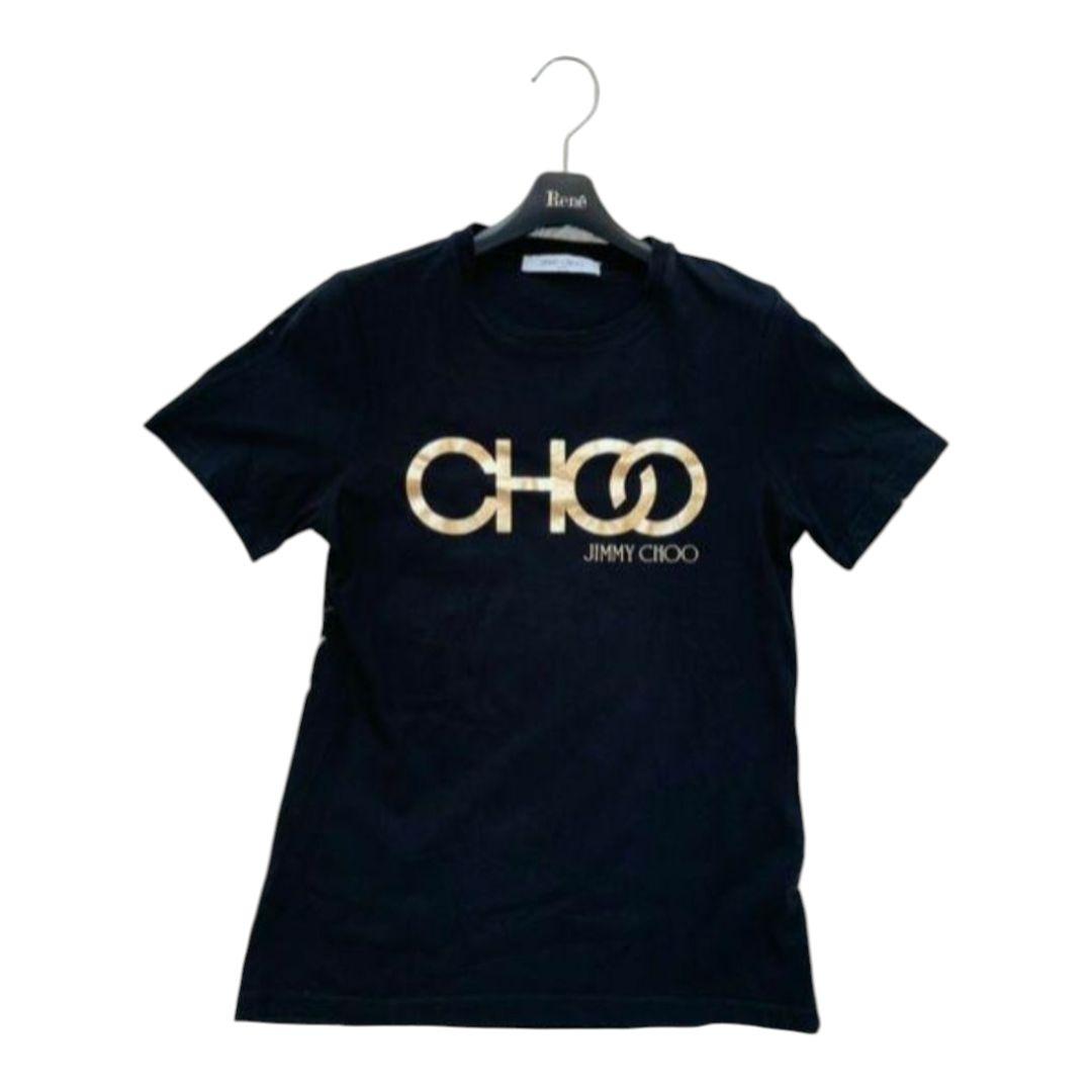 【JIMMY CHOO】美品　Tシャツ レディース　ブラック　XXS