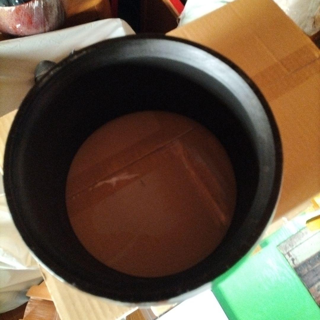 締太鼓　和太鼓　くり抜き胴　中古品（黒色）②