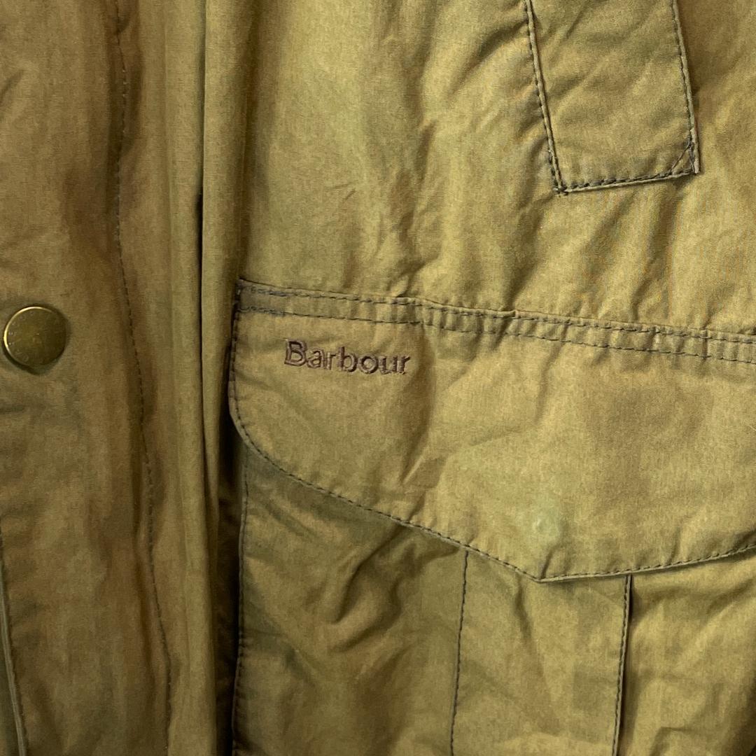 バブアー ヘレフォード ワックスジャケット オイルドジャケット オリーブ XXL