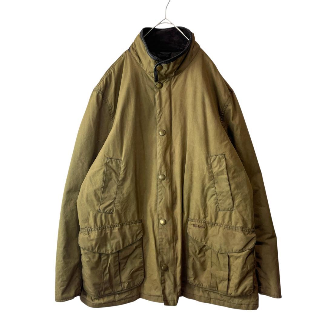 バブアー ヘレフォード ワックスジャケット オイルドジャケット オリーブ XXL