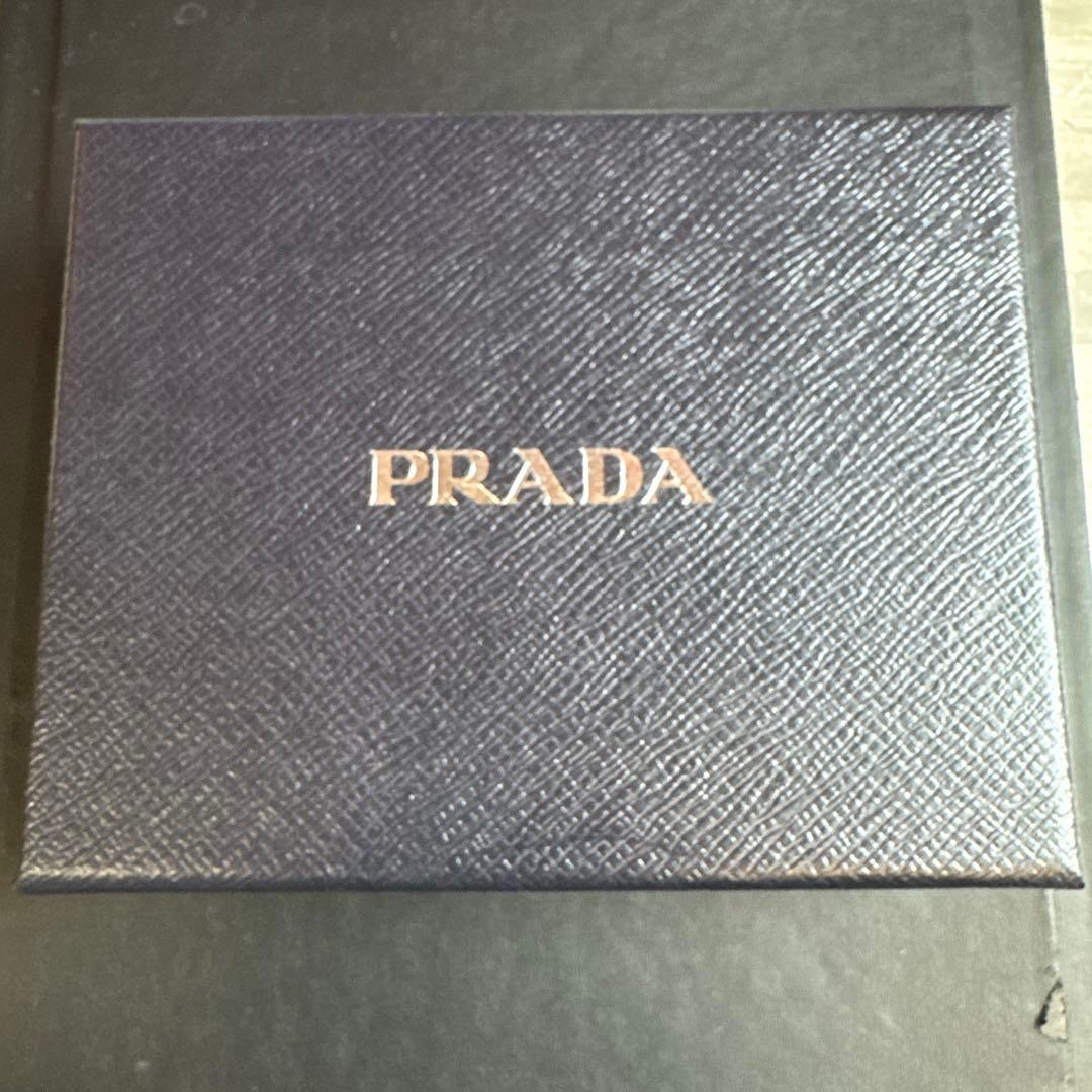 プラダ 二つ折り財布 サフィアーノマルチカラー 1ML050 PRADA 黒