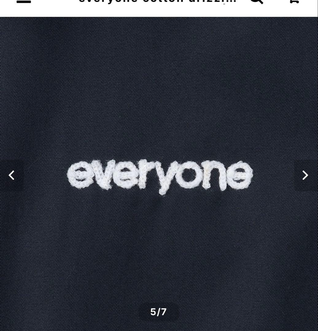 h*i様 everyone cotton drizzler jacket M